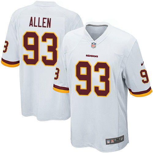 Nike Redskins #93 Jonathan Allen White Youth Stitched NFL Elite Jersey
